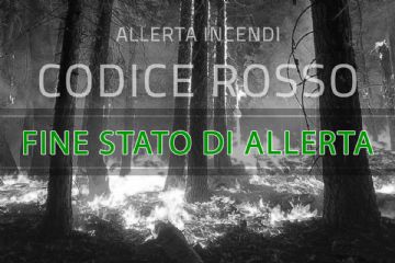 Revoca dello stato di massima pericolosit&#224; per incendi boschivi